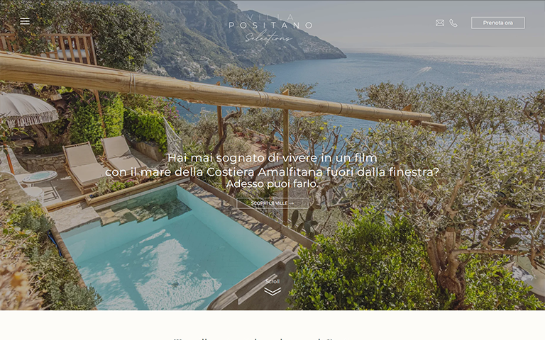 Villapositano It Shopify Website Cover